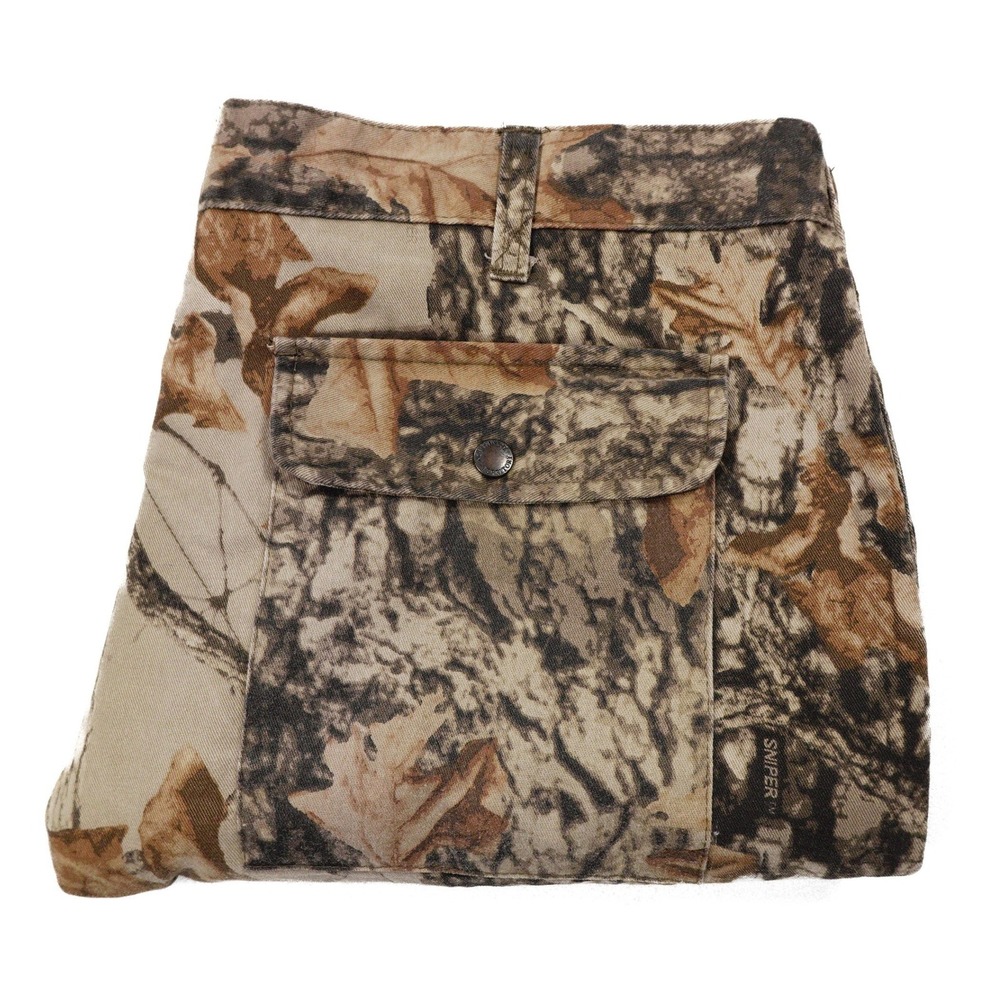 NORTHWEST TERRITORY Men's XL‎ Camo Side Cinch Outdoor Hunting Briar Cargo Pants